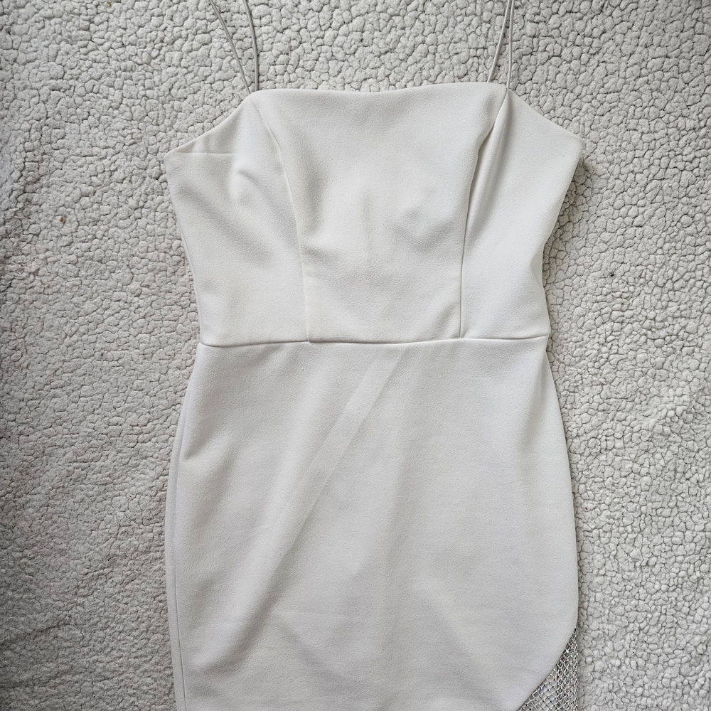 B Darlin White Mini Dress